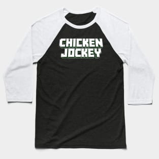 chicken jockey minecraft Baseball T-Shirt